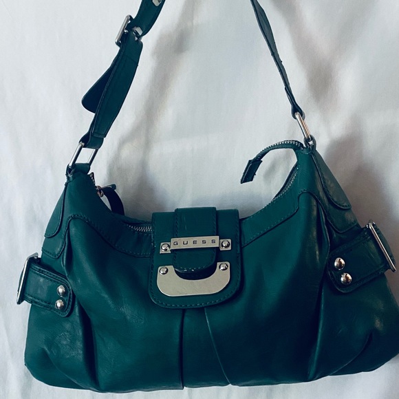Guess Bags Vintage Guess Leather Shoulder Bag Poshmark